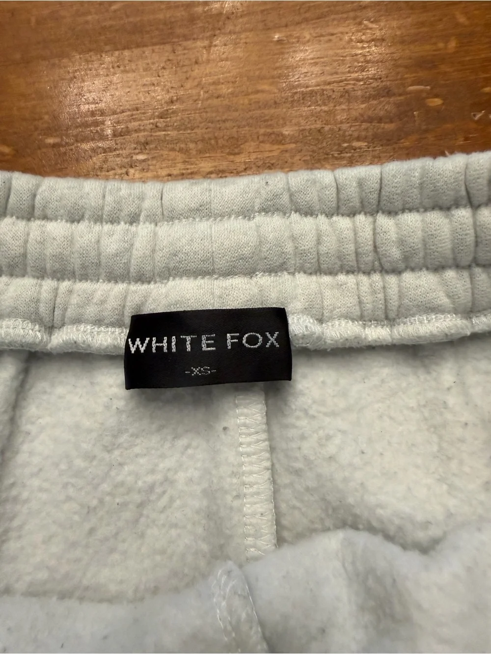 White Fox Project 5 Grey/Blue Hoodie & Shorts Set
